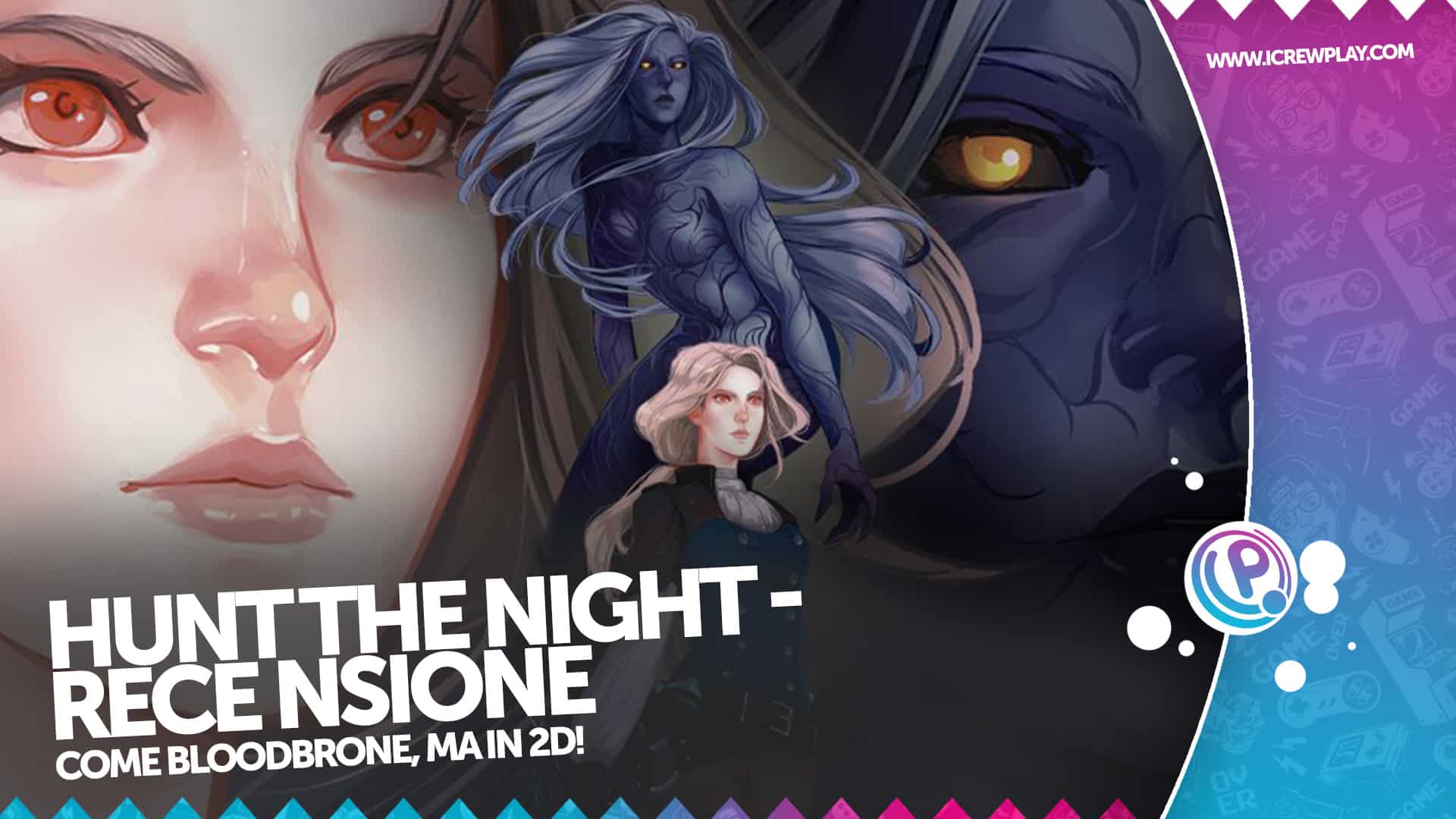 Hunt The Night Recensione: a metà tra Bloodborne e Zelda, in stile