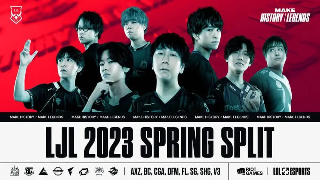 League of Legends LJL 2023 Spring Season