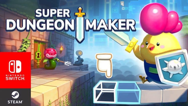 Super dungeon maker esce il 3 maggio per switch e steam