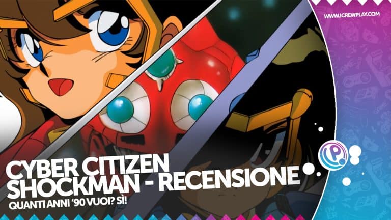 Cyber citizen shockman recensione - una reskin di mega man?