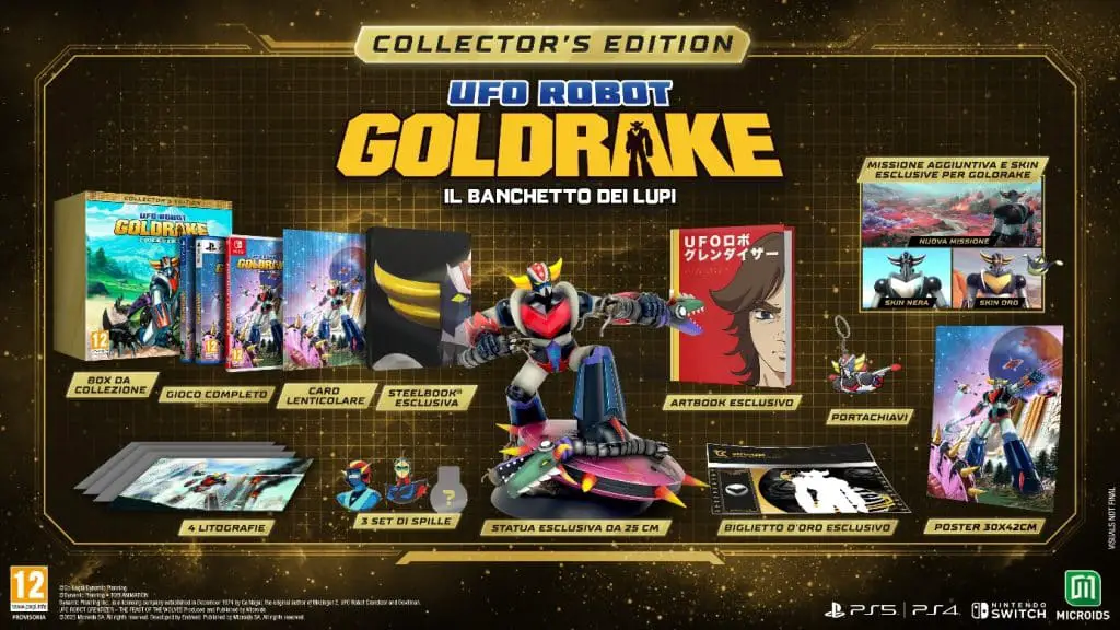 goldrake collectors edition
