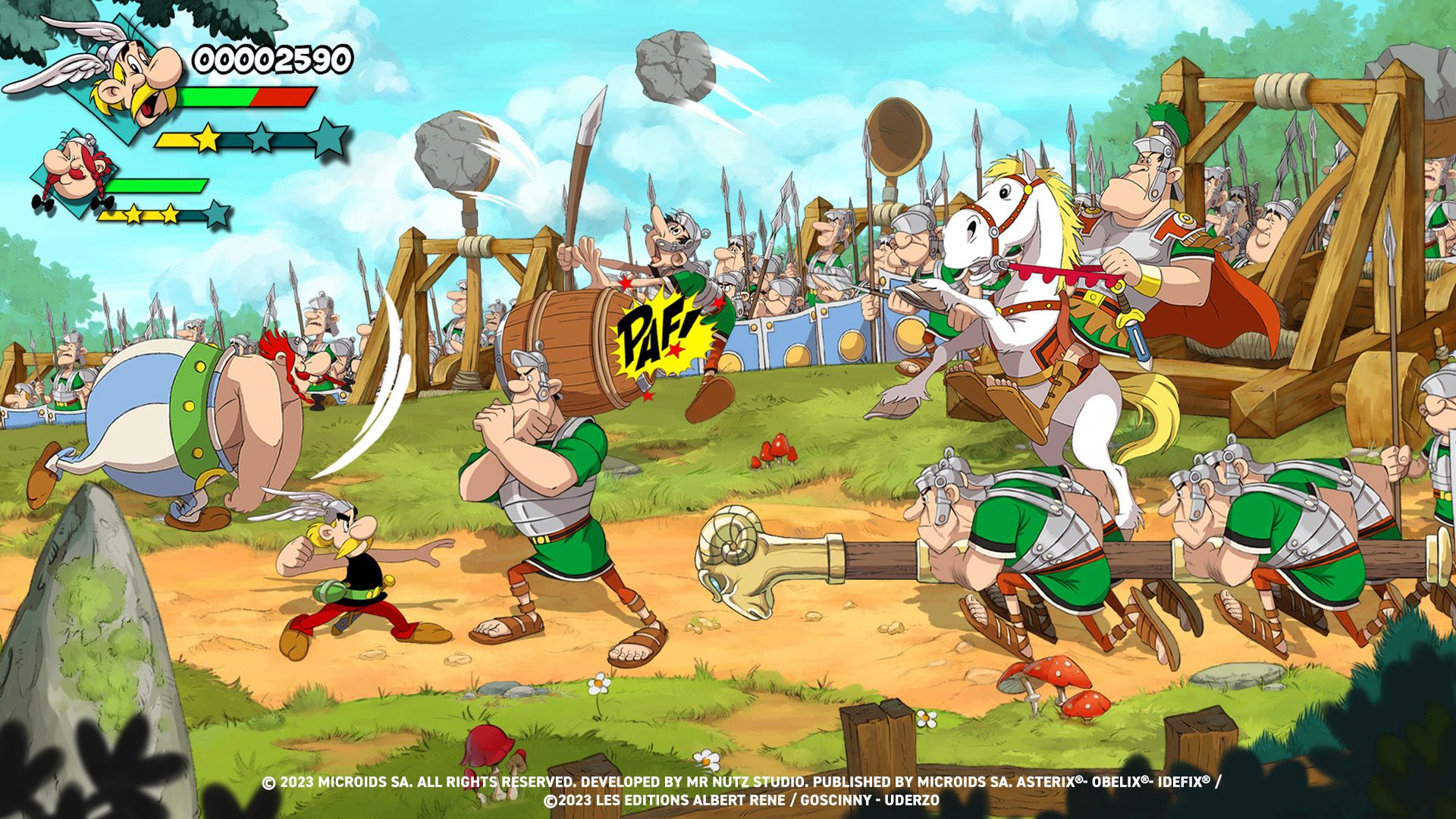 Asterix & Obelix: Slap Them All! 2 gameplay