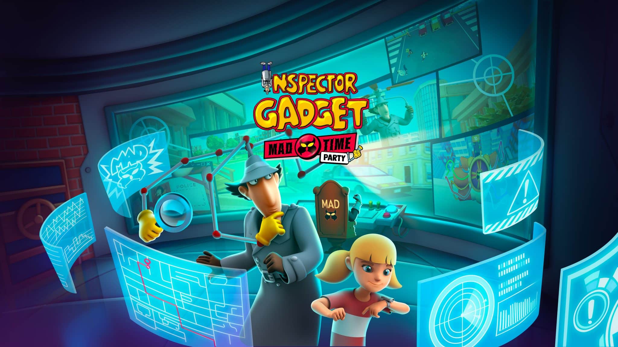 Inspector Gadget: Mad Time Party copertina