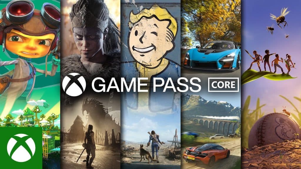 Xbox game pass core