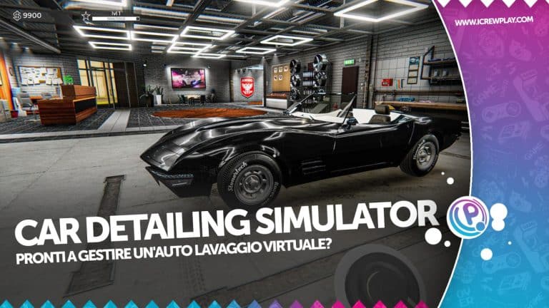 Car detailing simulator - recensione nintendo switch