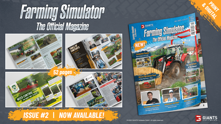 Farming simulator: secondo numero del magazine dispinibile