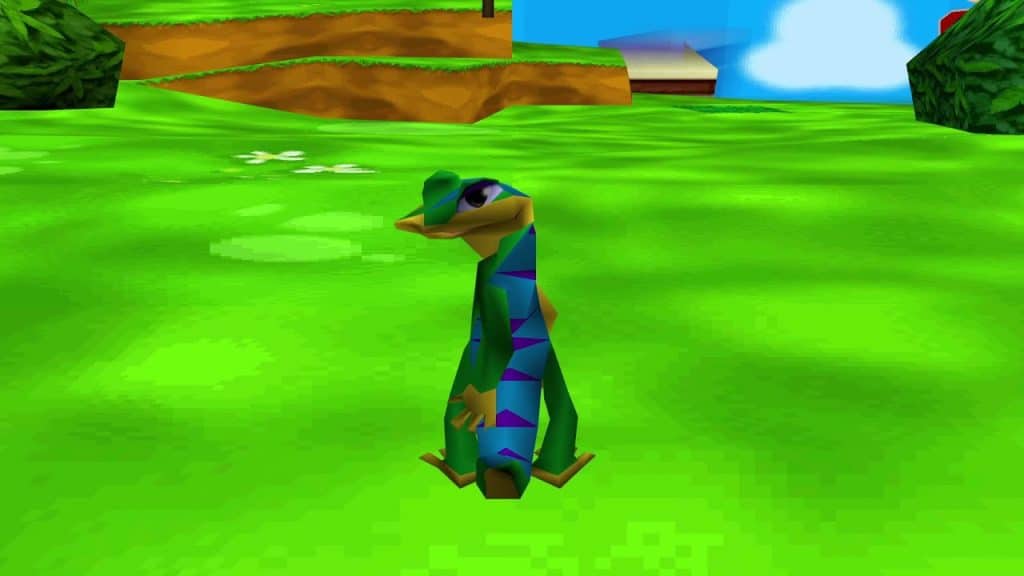 Gex, immagine dimostrativa del gameplay