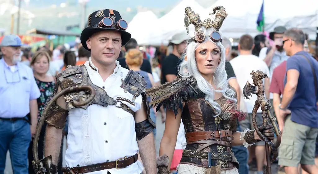 Cossplay a tema Steam Punk