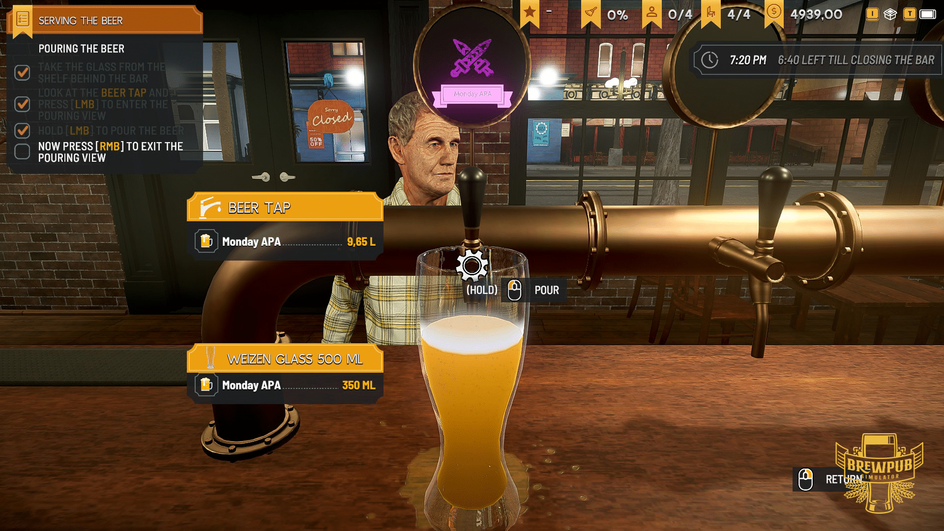 Brewpub Simulator