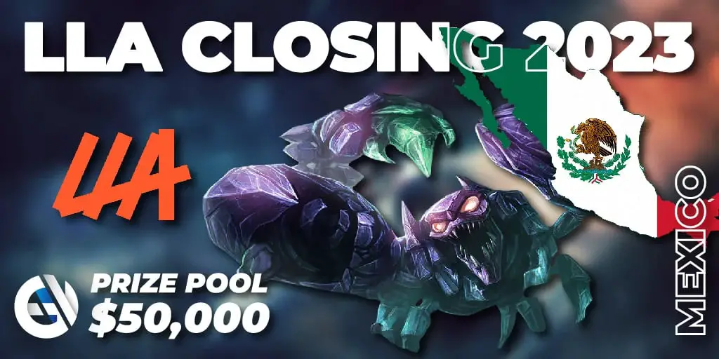 League of Legends LLA 2023 closing split