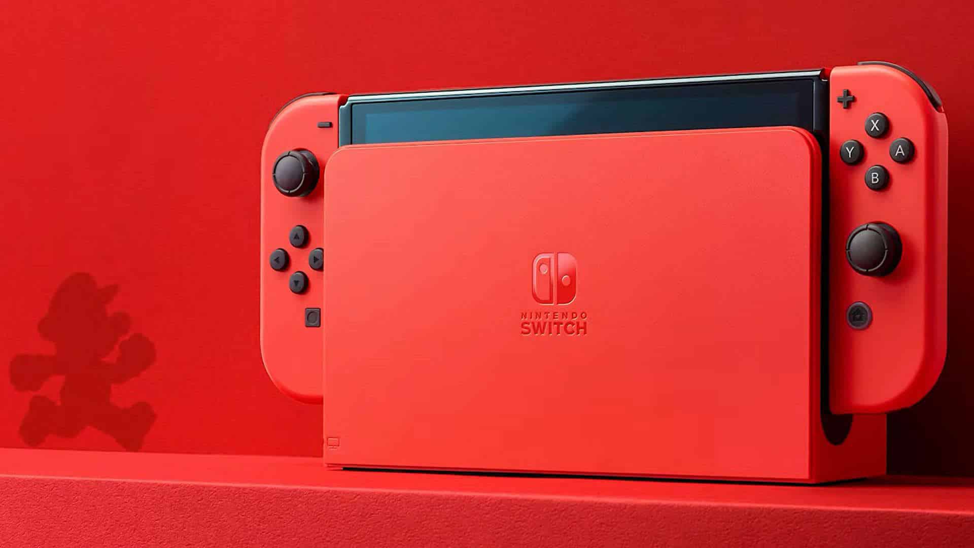 Nintendo switch oled mario