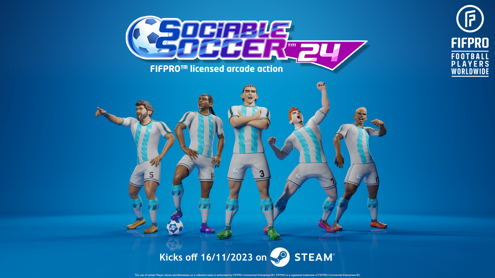 Sociable Soccer 24: l'uscita su Steam e Switch è imminente