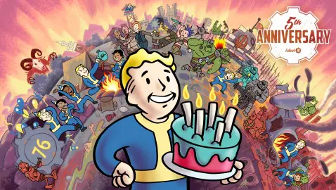 Fallout 76 quinto anniversario