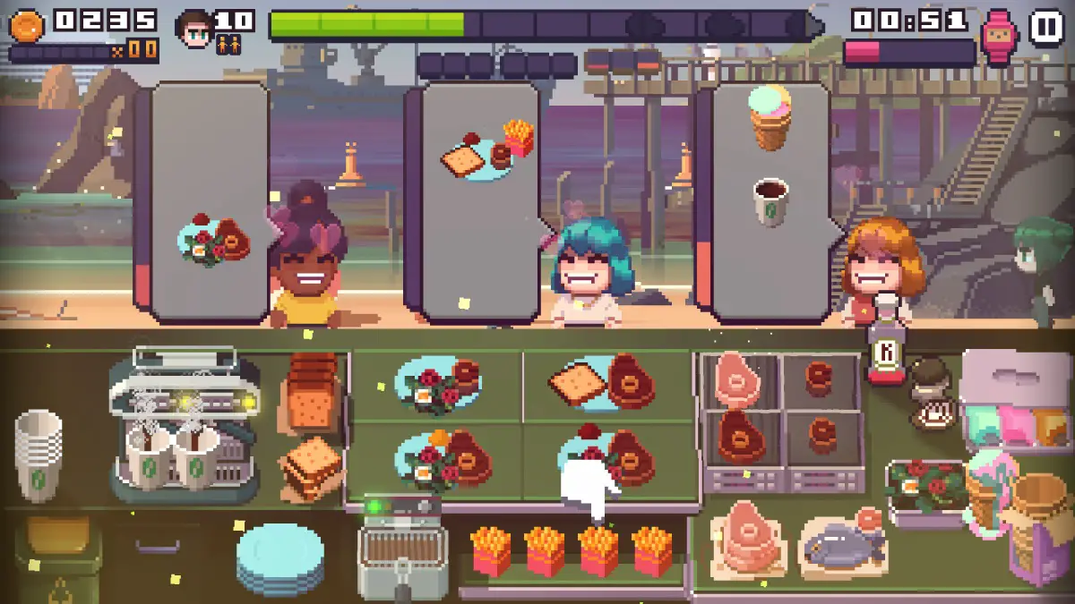 pixel cafe recensione