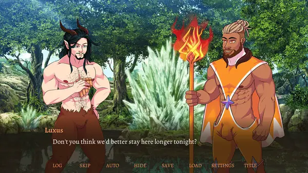 Burning Secrets - A Bara Visual Novel recensione