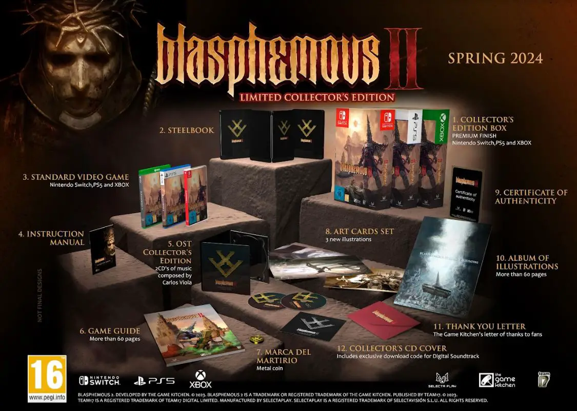 Blasphemous 2 collector's edition