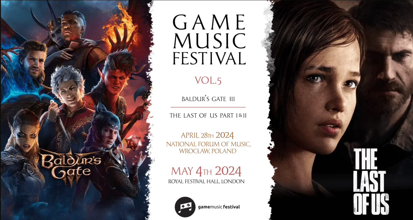 Game Music Festival The Last of Us Baldur's Gate 3