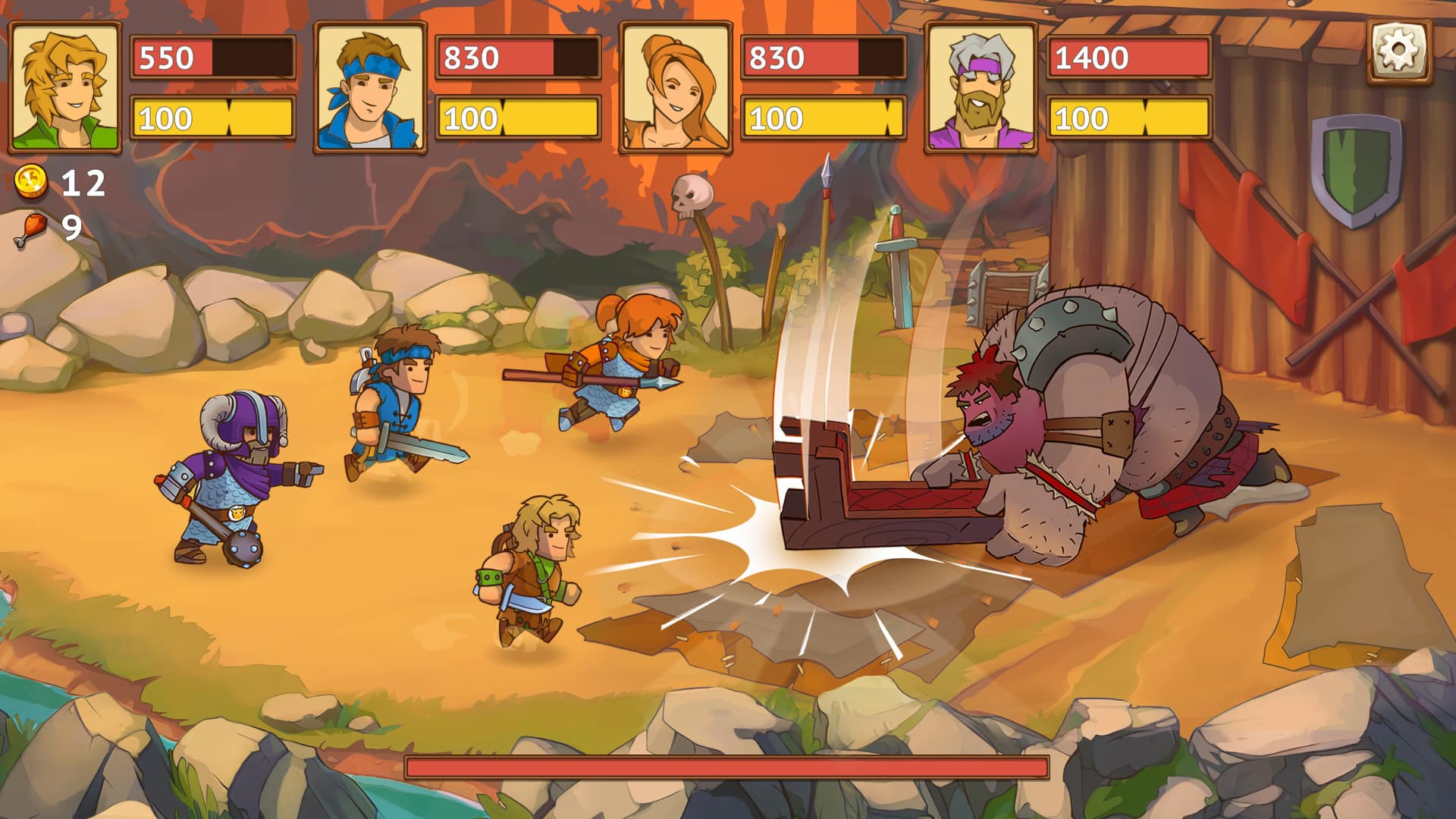 Knights of braveland – recensione nintendo switch