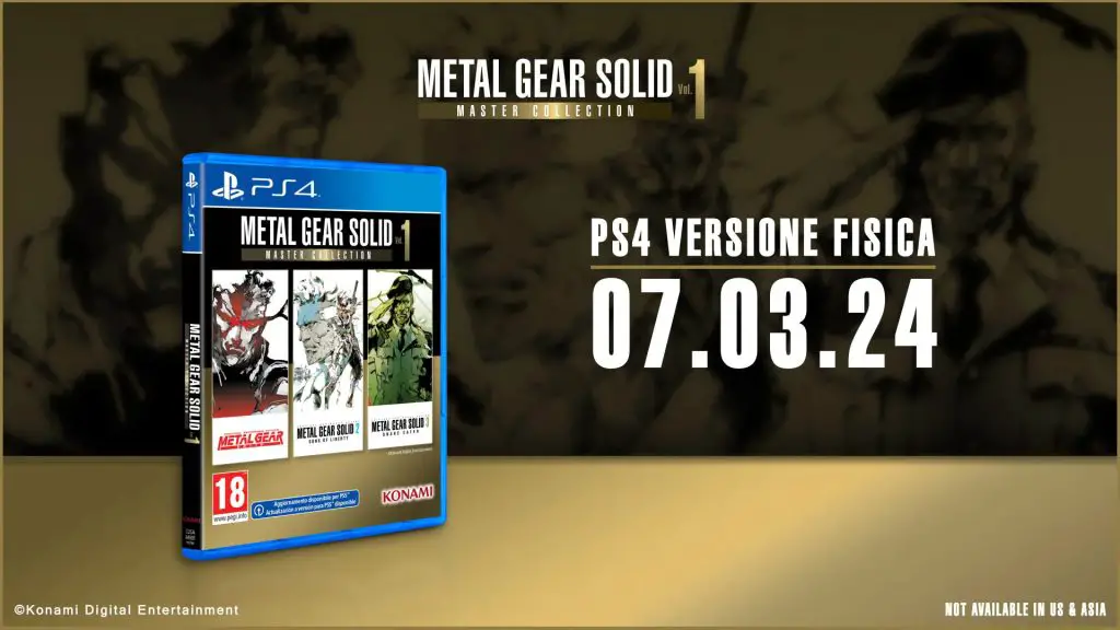 Metal Gear Solid Master Collection Vol. 1