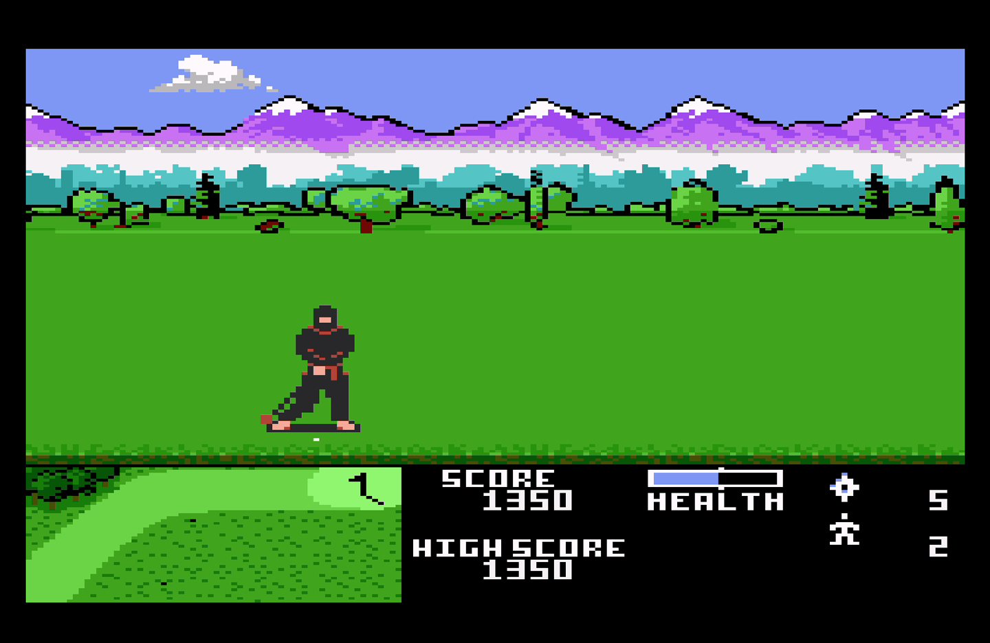 Atari Ninja Golf