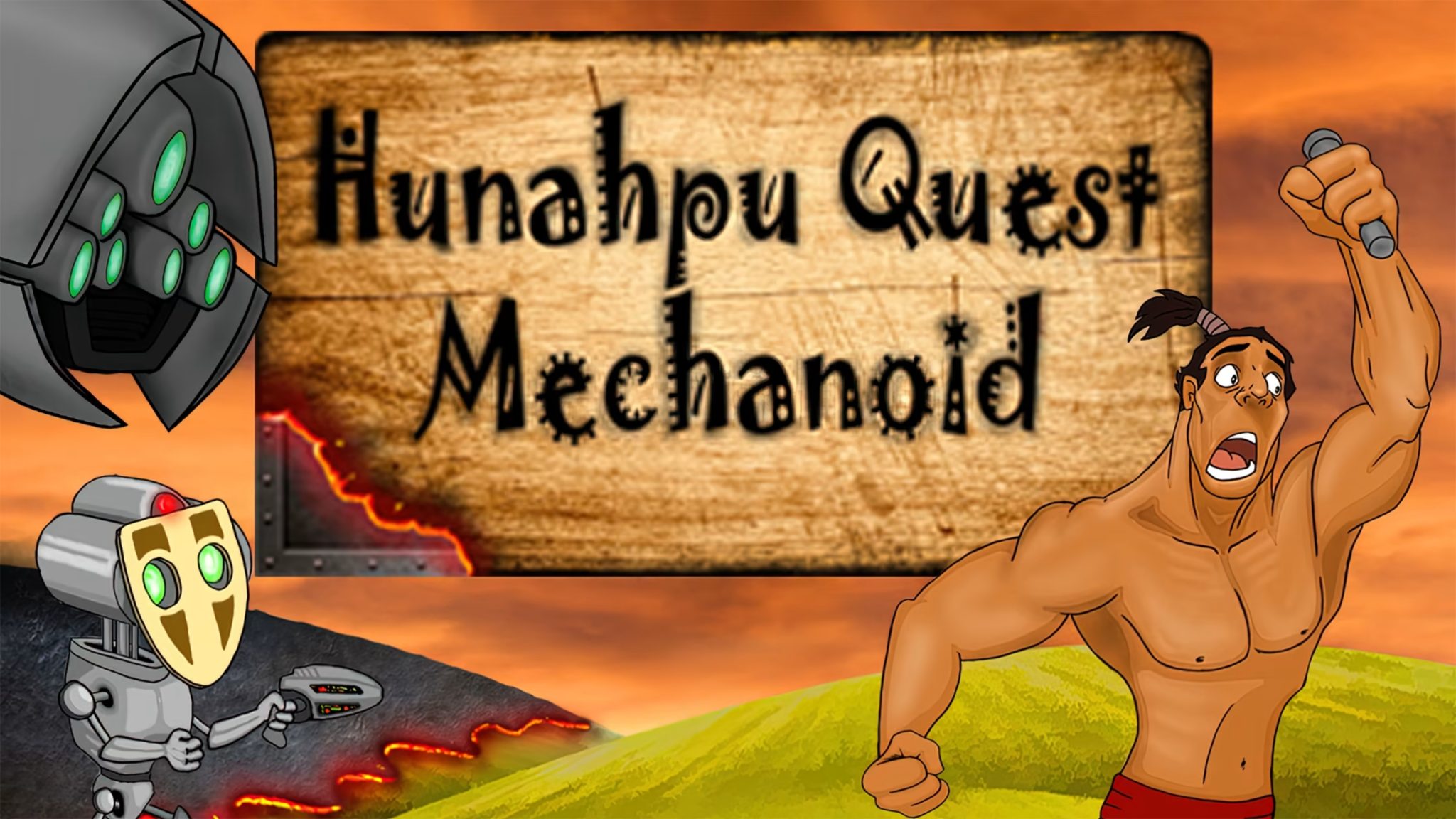 Hunahpu Quest. Mechanoid Nintendo Switch