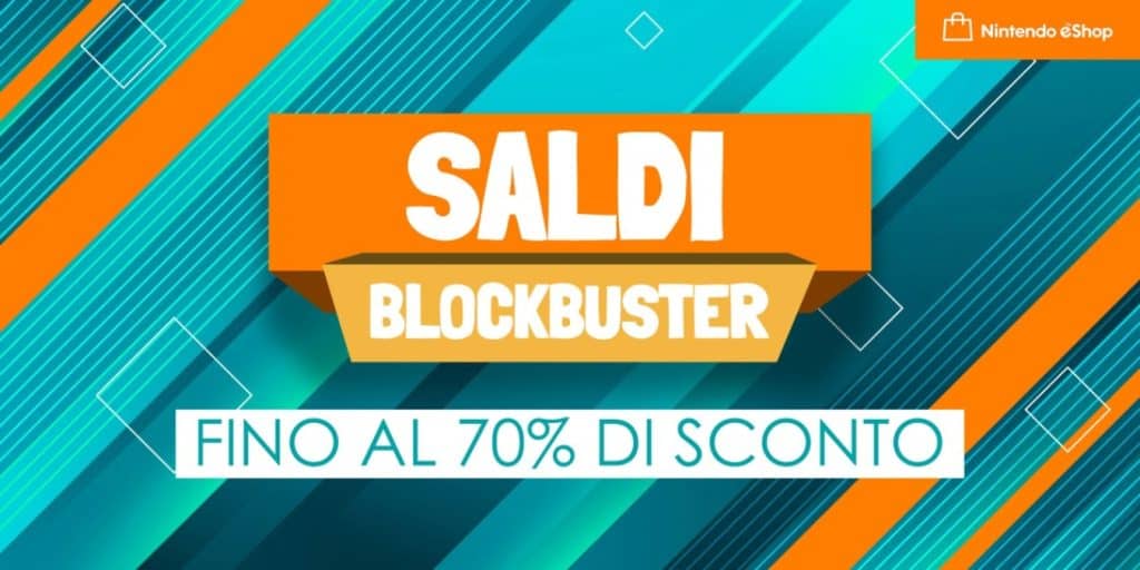 Nintendo switch saldi blockbuster