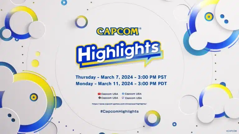 Capcom highlights: annunciato un doppio evento