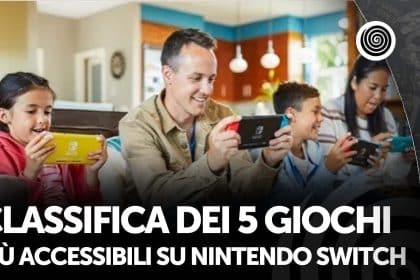 Classifica dei 5 giochi più accessibili su Nintendo