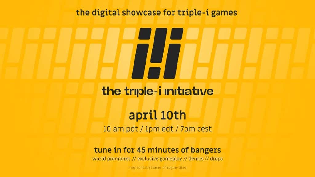 The triple-i initiative