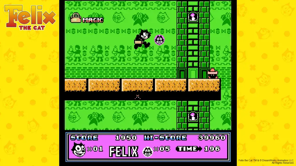 Felix the Cat Screenshot in Game 1