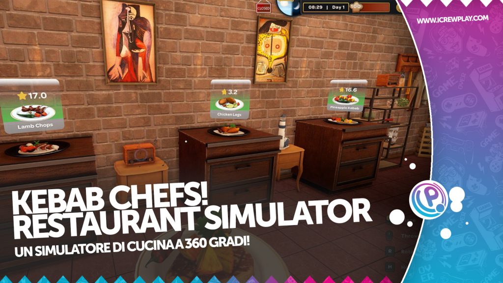 Kebab chefs! - restaurant simulator, ecco la nostra anteprima Kebab chefs