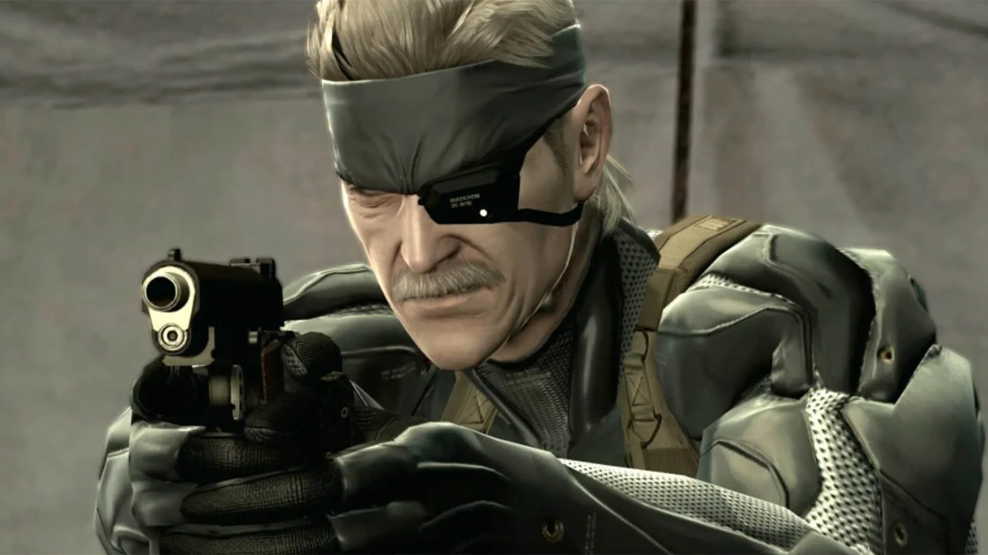 Metal gear solid 4 patch 1. 4. 1: fix al blocco dell’atto 3 Solid snake in metal gear solid 4