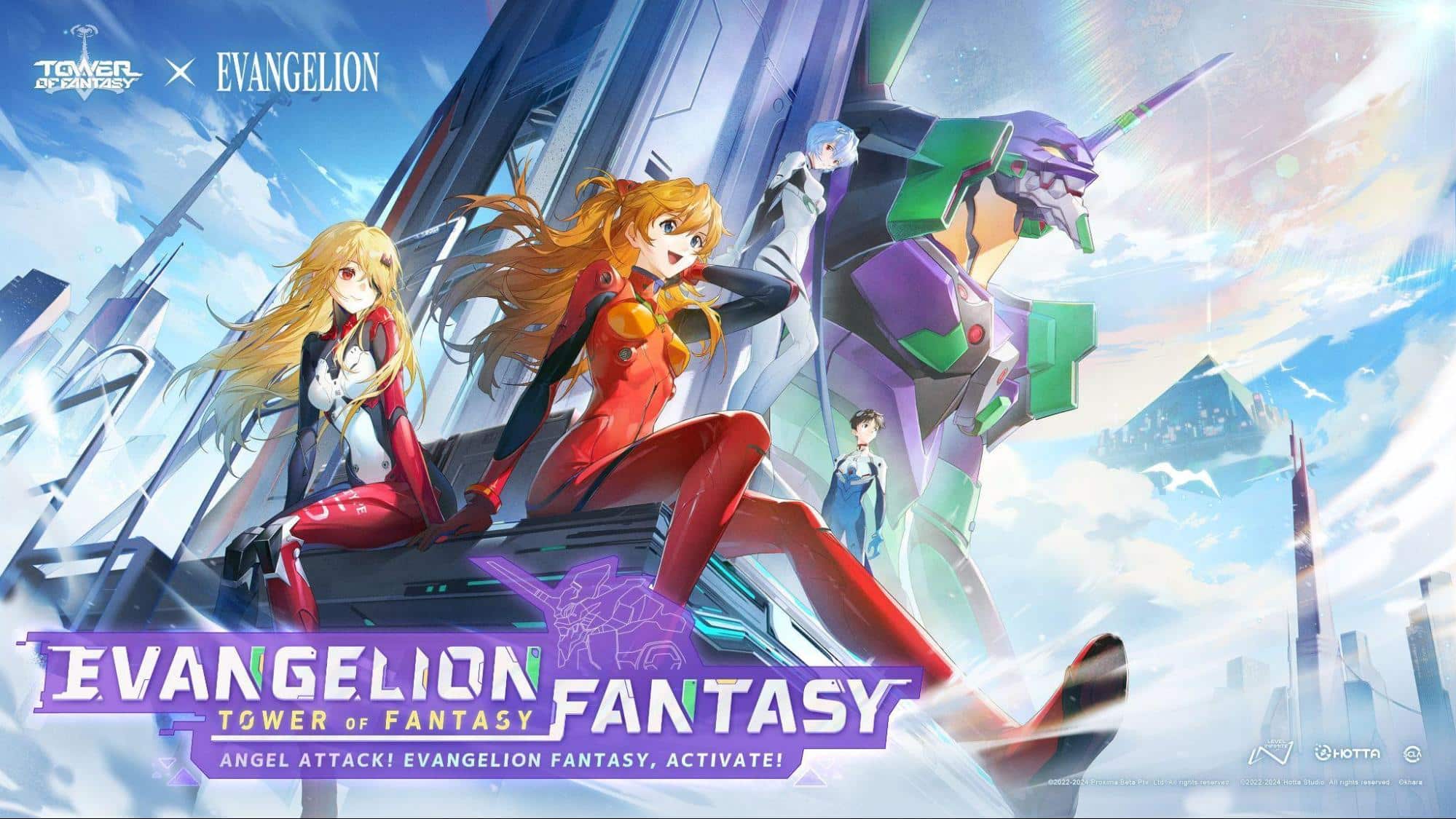 Tower of fantasy conferma la collaborazione con evangelion Tower of fantasy conferma la collaborazione con evangelion