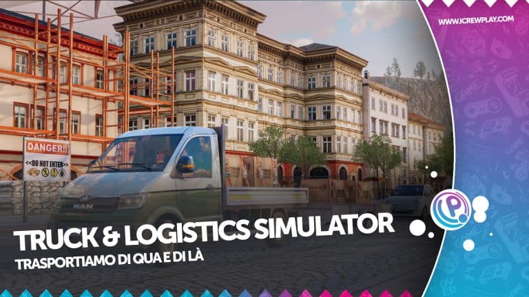 Truck & logistics simulator - recensione playstation 5