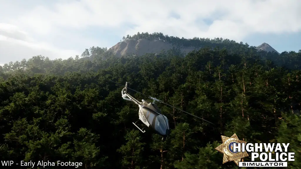 immagine di un elicottero in Highway Police Simulator