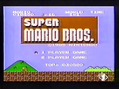 Nintendo entertainment system con super mario bros.
