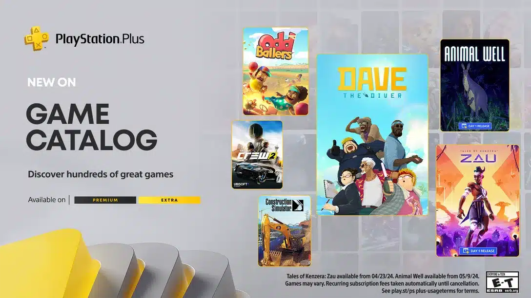 Playstation plus extra e premium aprile