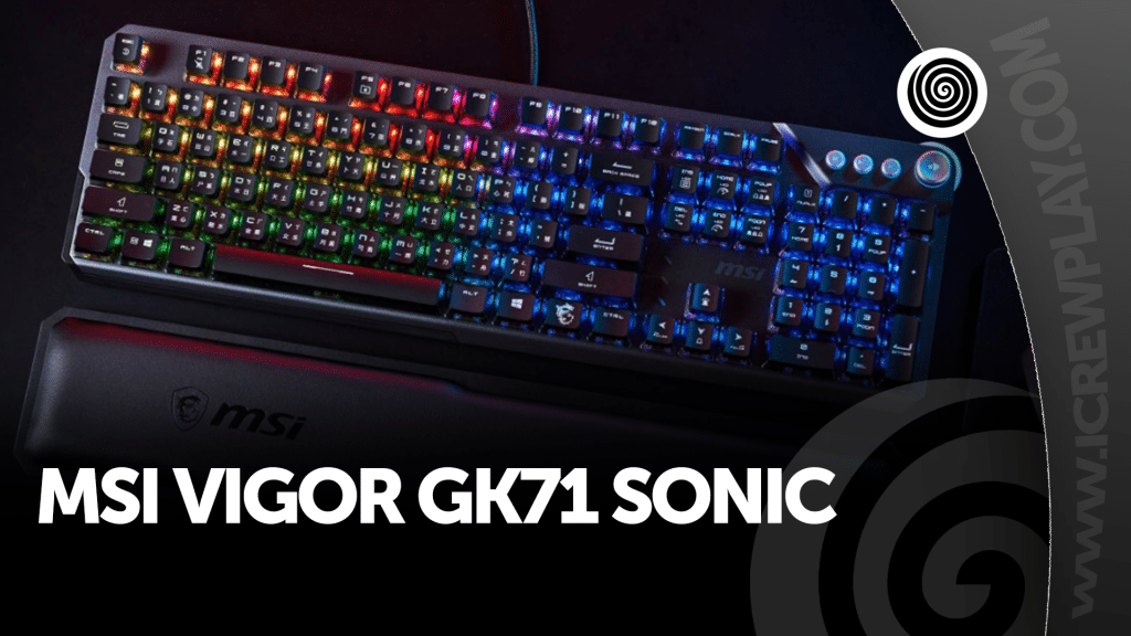 Msi vigor gk71 sonic: recensione