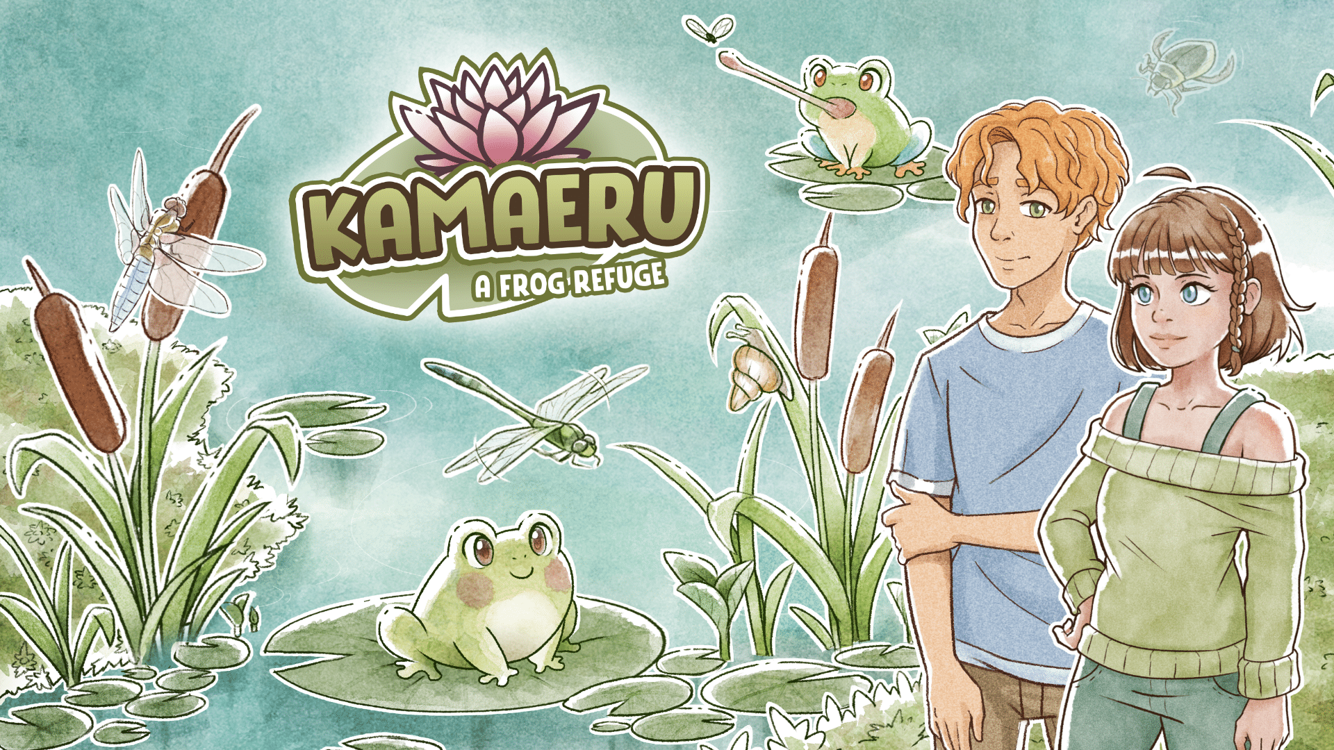 Kamaeru: a frog refuge arriva su nintendo switch e pc