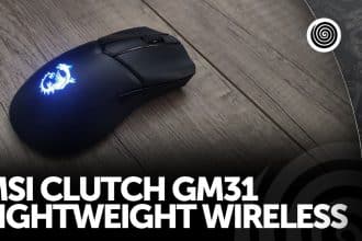 MSI Clutch GM31 Lightweight Wireless