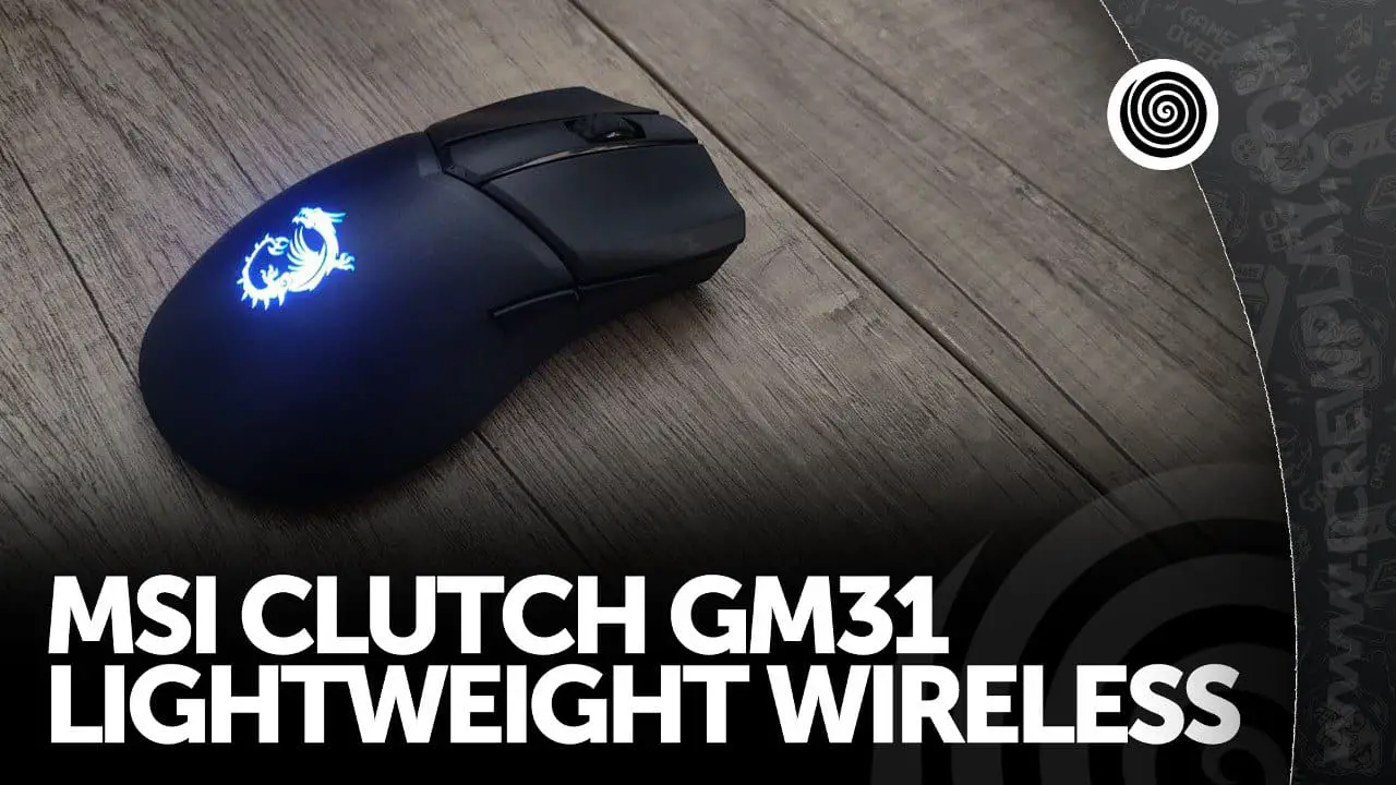 MSI Clutch GM31 Lightweight Wireless