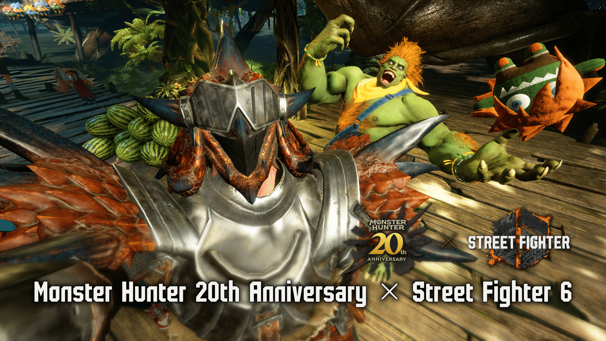 Street fighter 6 celebra il nuovo evento “monster hunter 20th anniversary”