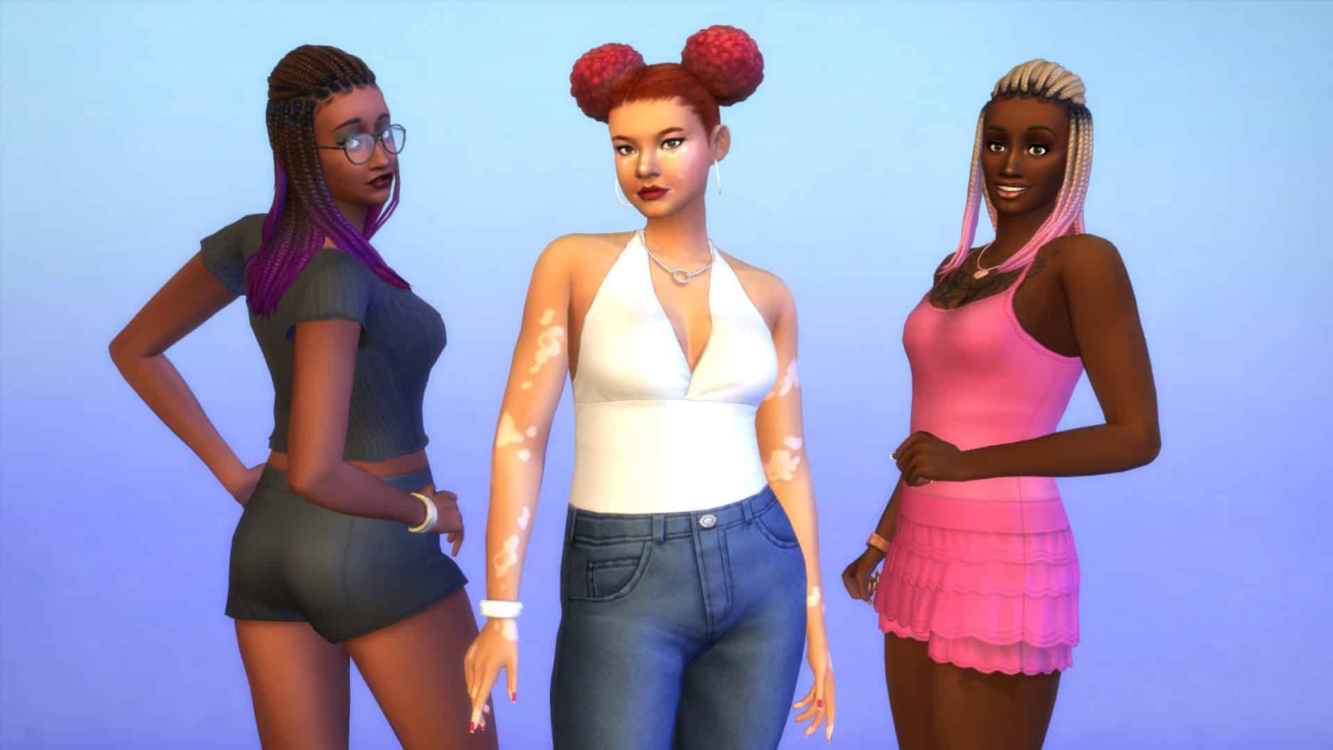 The sims 4, arrivano nuovi colori di capelli più inclusivi