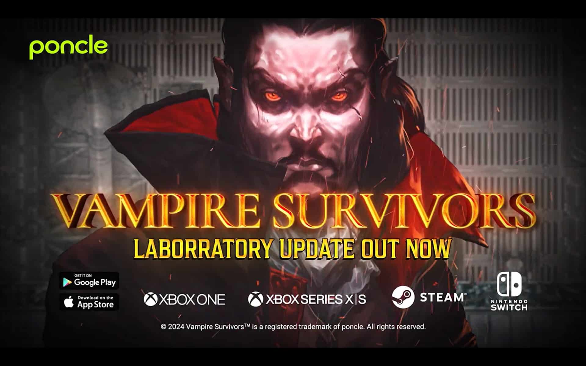 Vampire survivors: disponibile il laborratory update