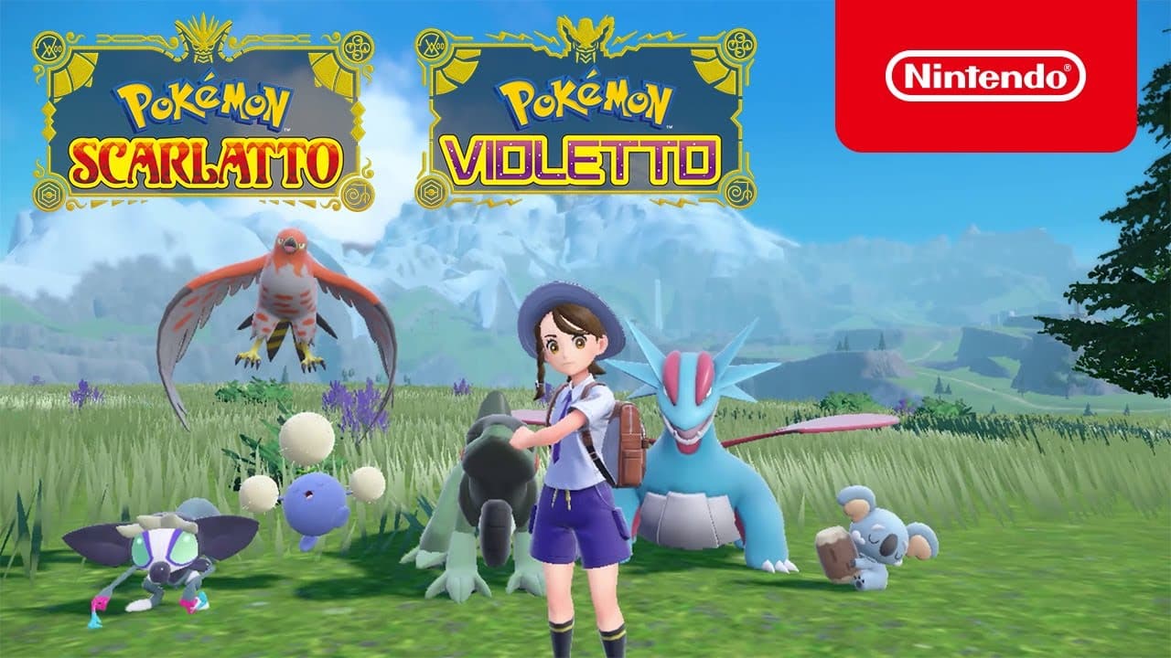 Pokémon scarlatto e violetto su nintendo switch