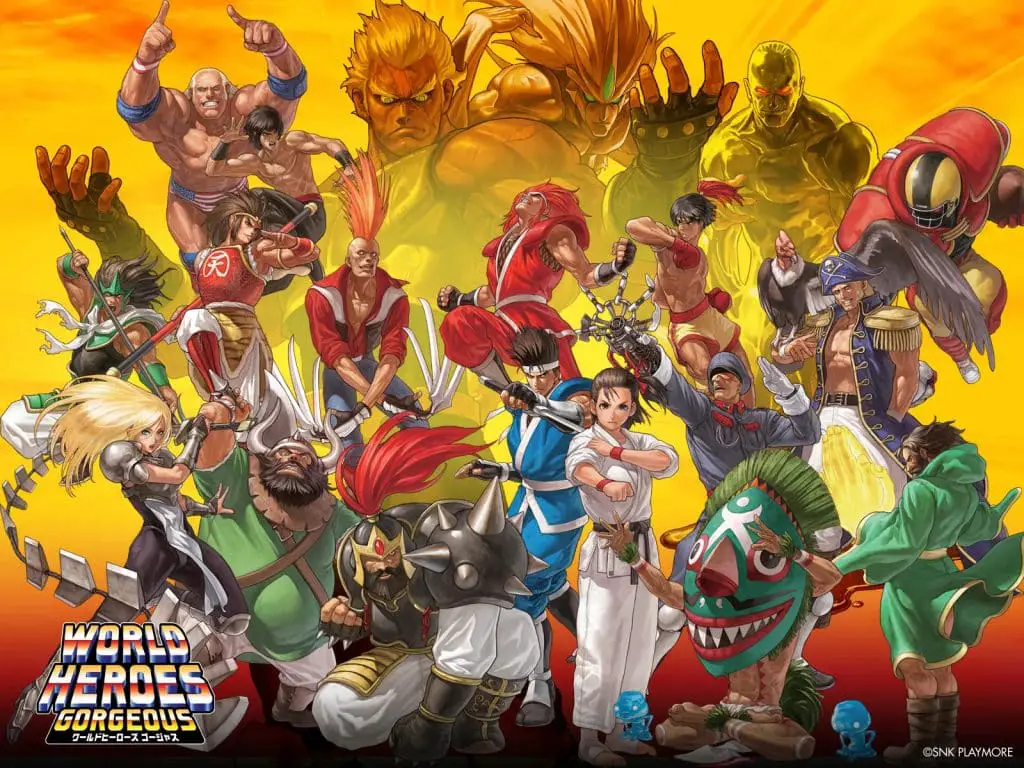 Fatal Fury City of the Wolves 19 World Heroes