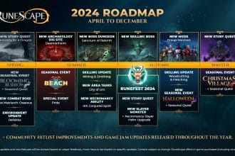 RuneScape, rivelata la roadmap dell'anno 17