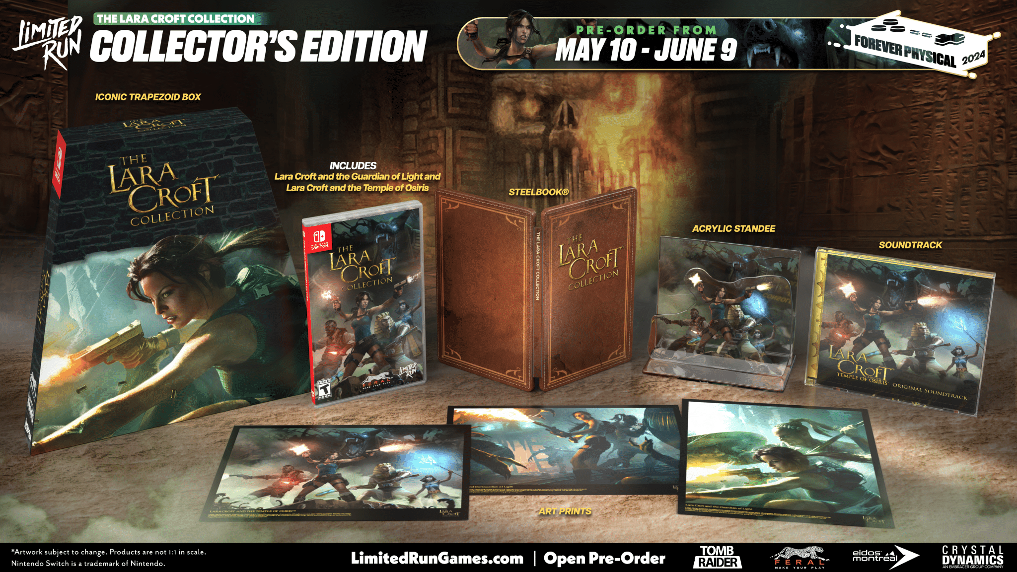Lara croft collection riceverà edizioni fisiche a tiratura limitata! Lara croft collection riceverà edizioni fisiche a tiratura limitata!