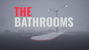 the bathrooms