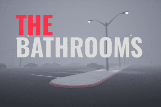 the bathrooms